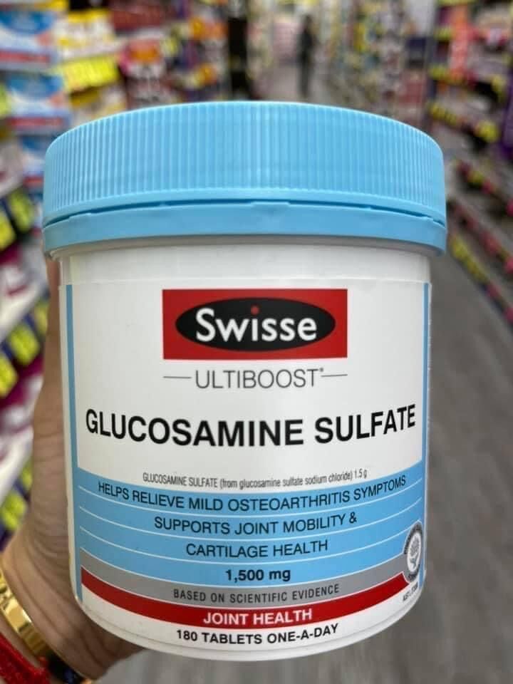 Xương khớp Swisse glucosamin sulfate 1500mg - 180 viên