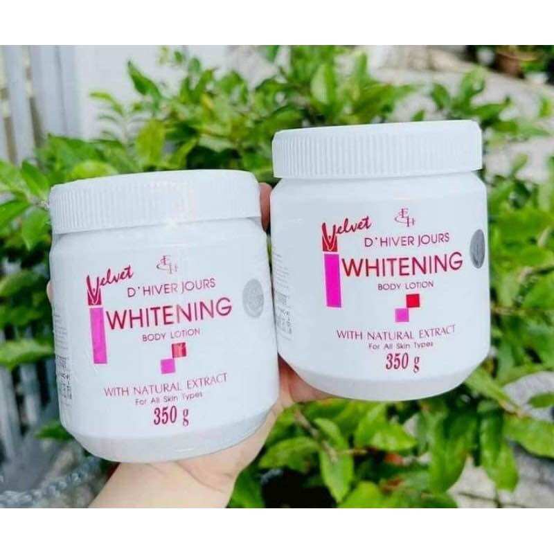 Kem dưỡng trắng da body velvet whitening thái lan