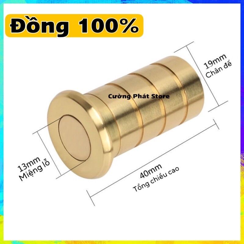 Chốt chặn cát, bịt hố chốt âm, miệng lỗ 1.5cm