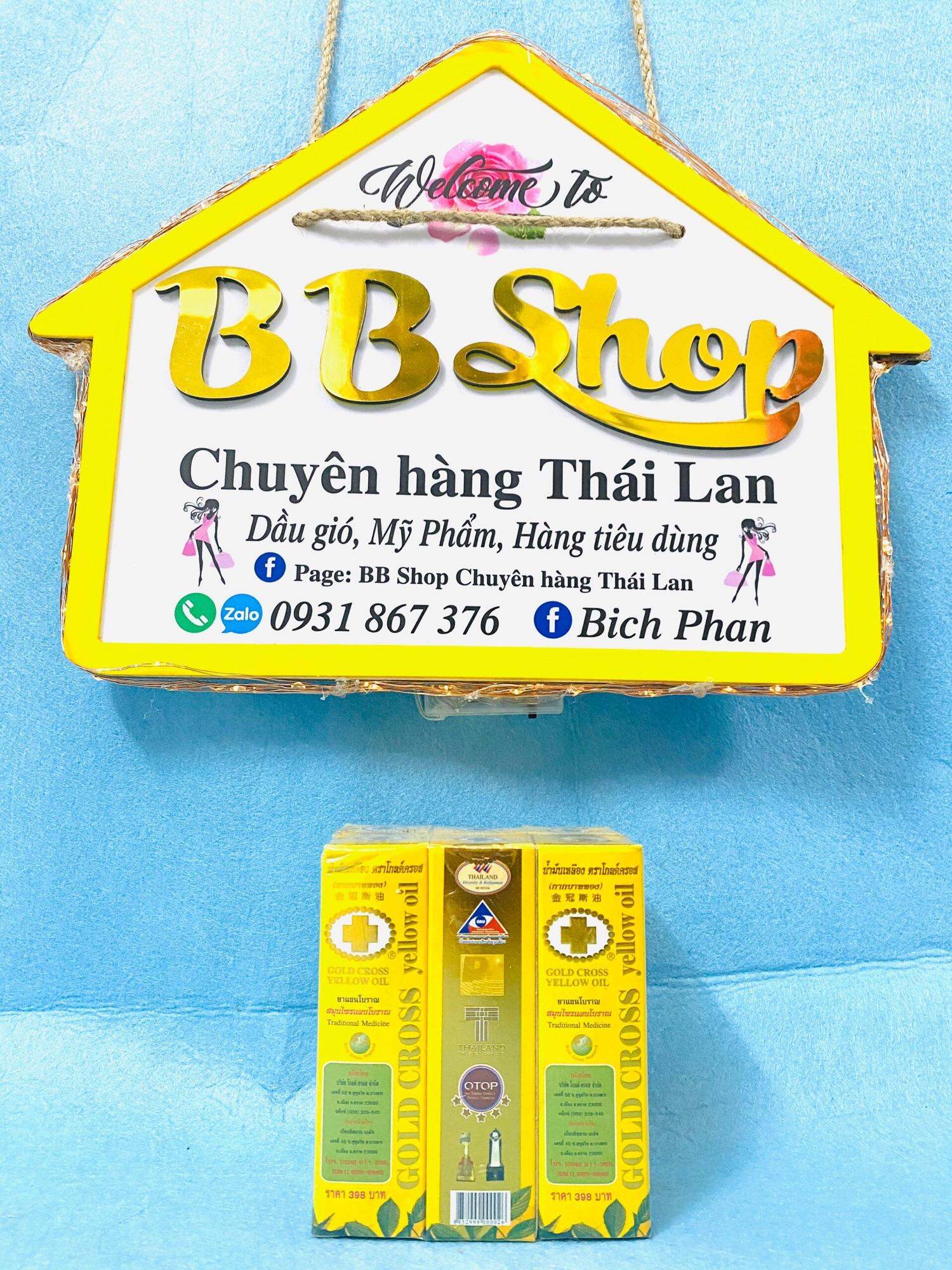 Dầu Xoa Bóp Thập Tự Vàng Gold Cross Thái Lan , 24ml