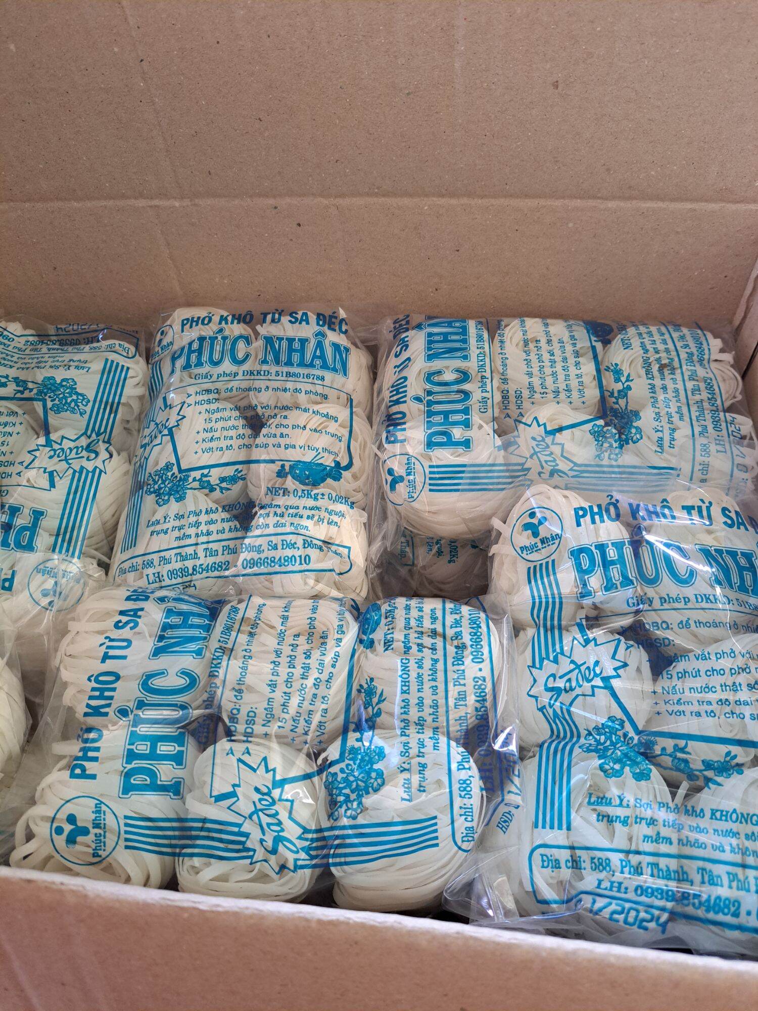 COMBO 3KG PHỞ KHÔ TỪ SA ĐÉC