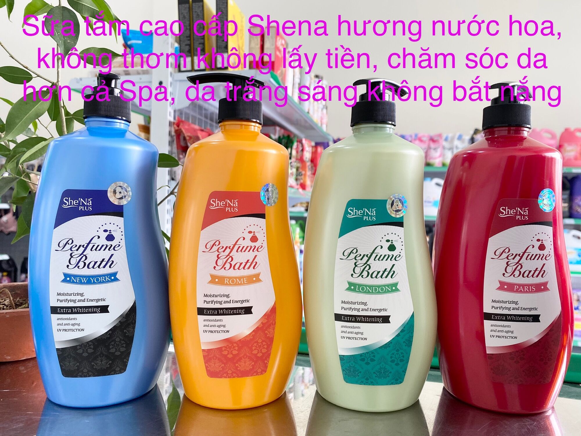 Sữa tắm Shena 1.2L siêu thơm hàn quốc