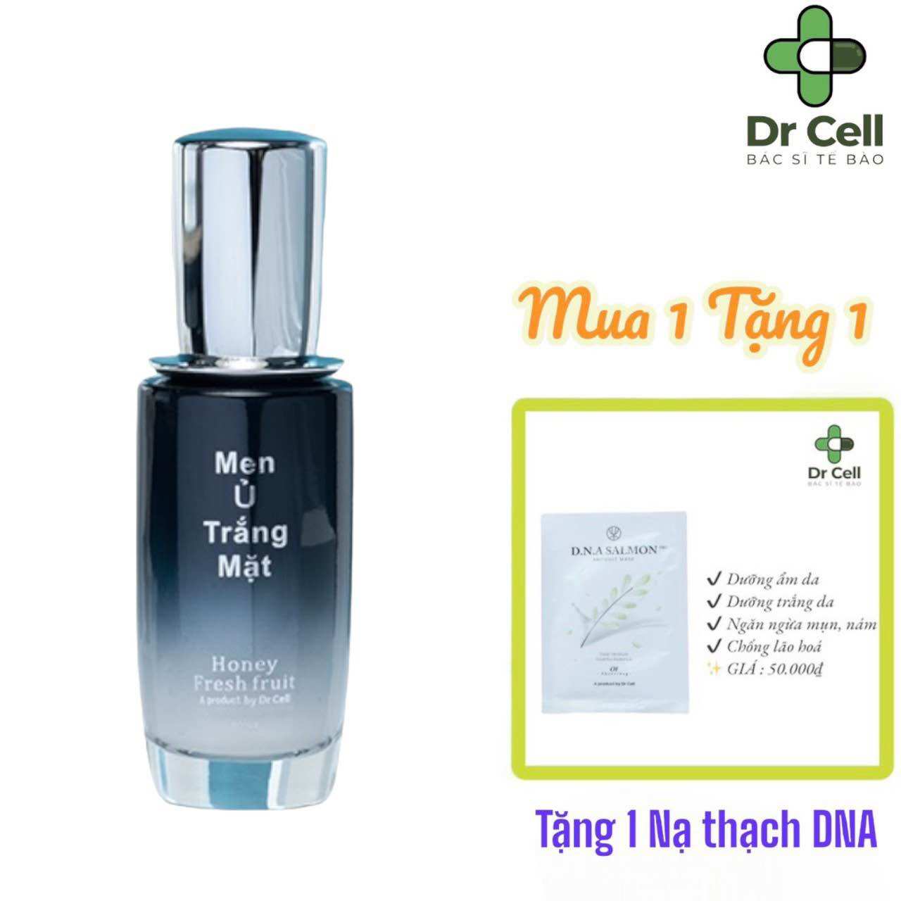 Men ủ trắng mặt dr cell 50gram