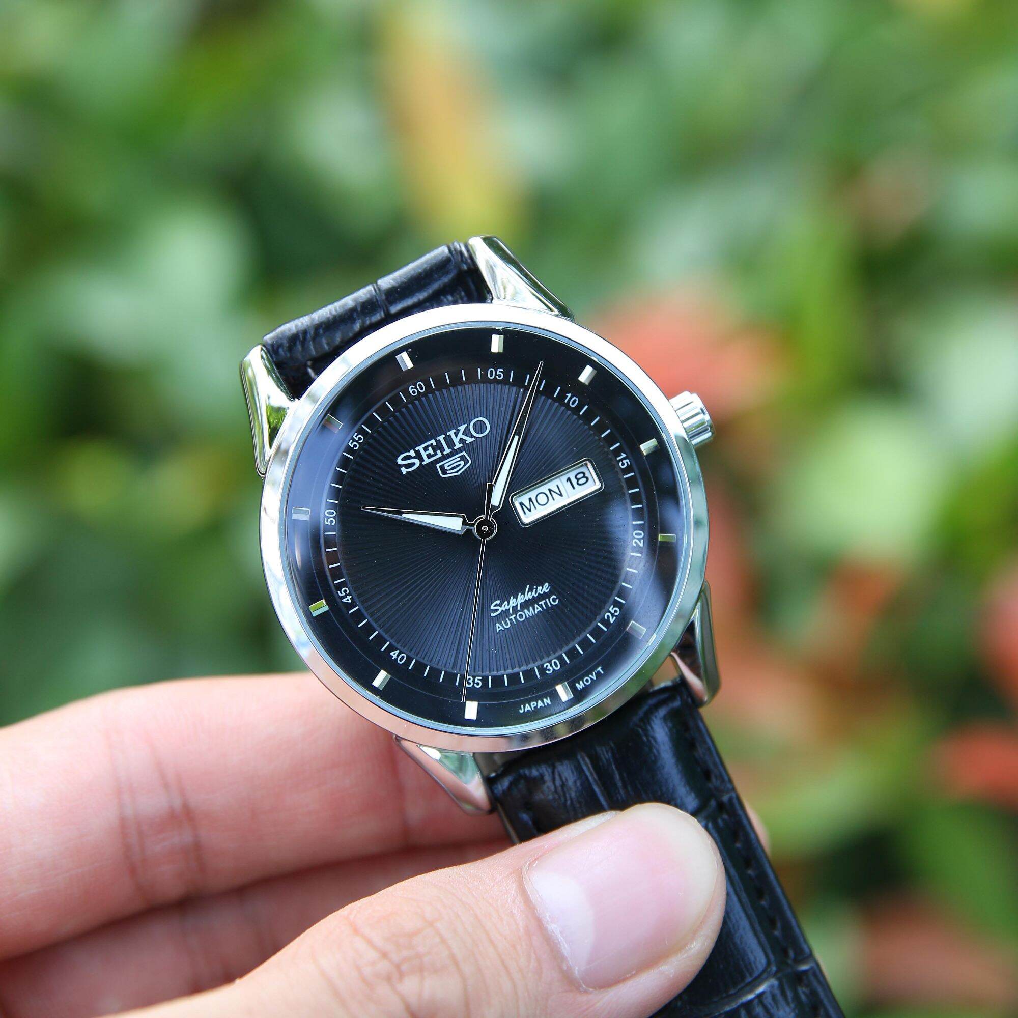 Đồng hồ nam dây da cao cấp seiko - se6888