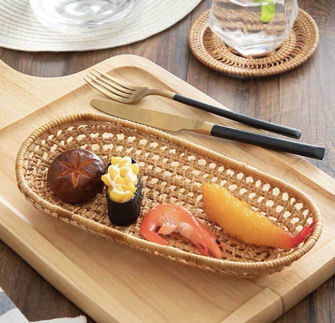 Đĩa Mây Tre Đan, Lót Ly Mây Tre Đan