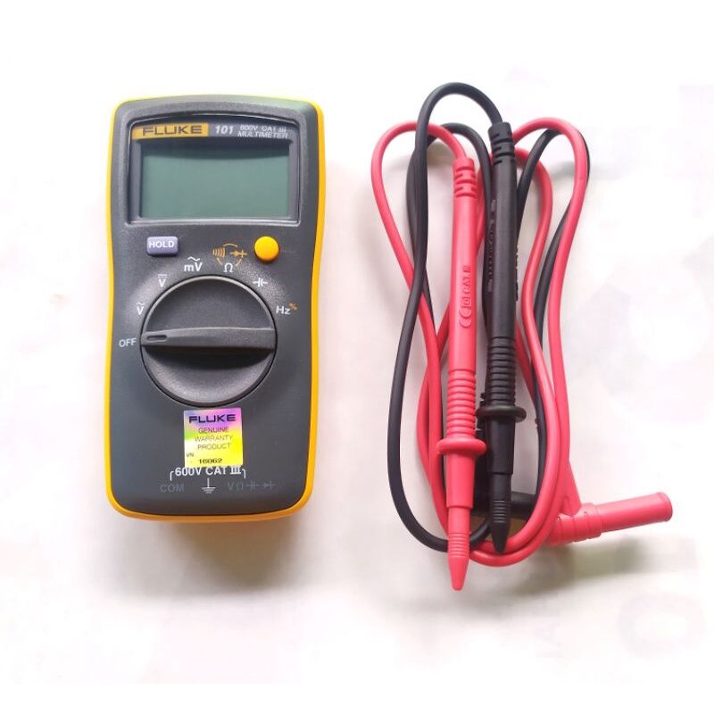 Fluke 101 đồng hồ vạn năng loại bỏ túi, đo điện áp, điện trở, tụ điện, tần số hàng chính hãng bảo hành 12 tháng