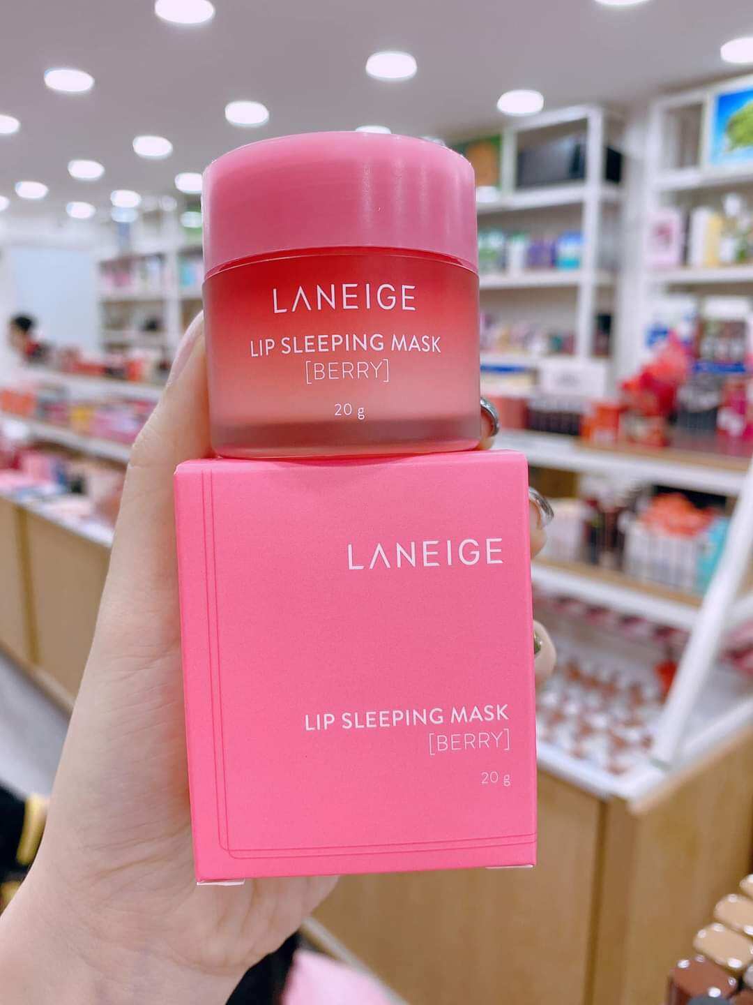 Mặt nạ ngủ môi Laneige Lip Sleeping Mask Berry 20g