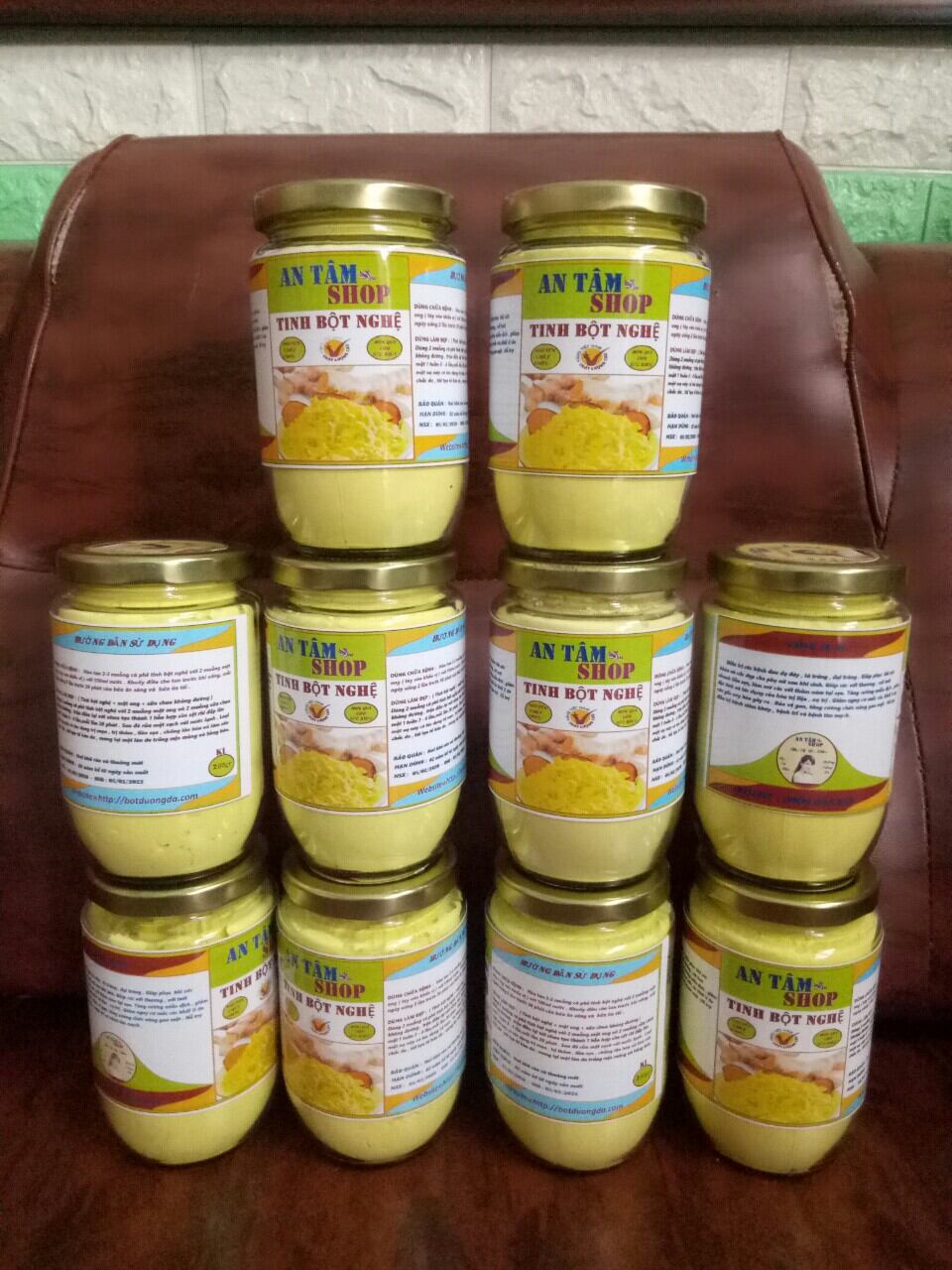 Tinh Bột Nghệ Đỏ Nano Curcumin 500gr
