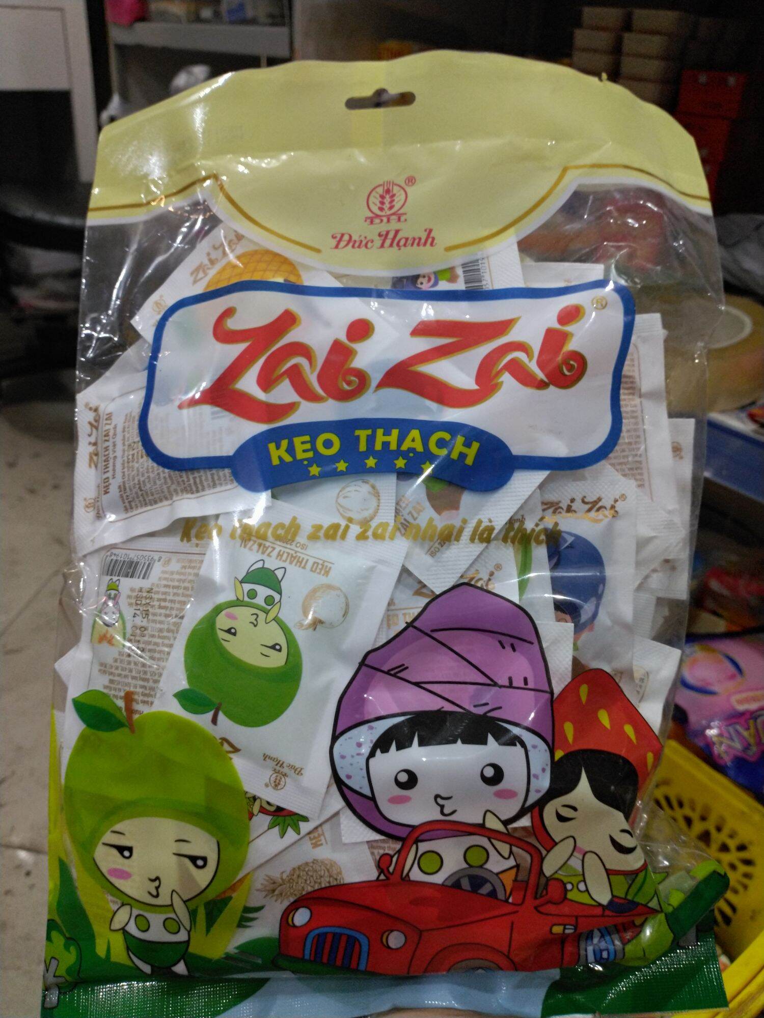 Thạch Zai Zai cái vuông gói 1kg
