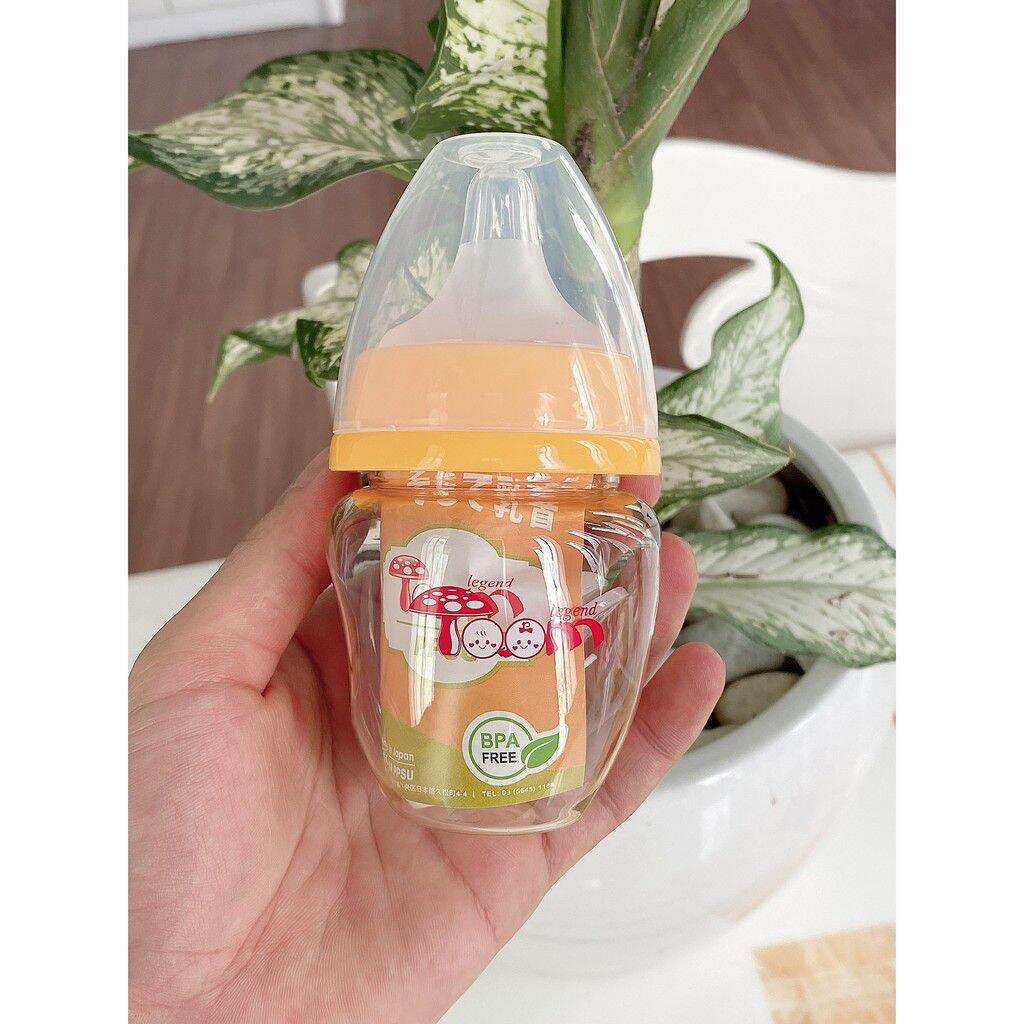 Bình sữa ppsu-toom nội địa nhật 80ml cho trẻ sơ sinh