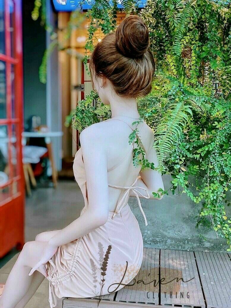 ĐẦM BODY UMI ĐAN LƯNG CÓ MÚT NGỰC - THỜI TRANG BB - BB039