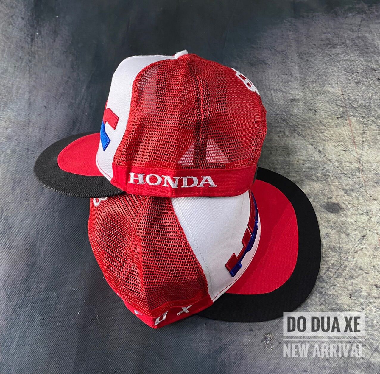 Nón(mũ) kết đua xe Honda HRC