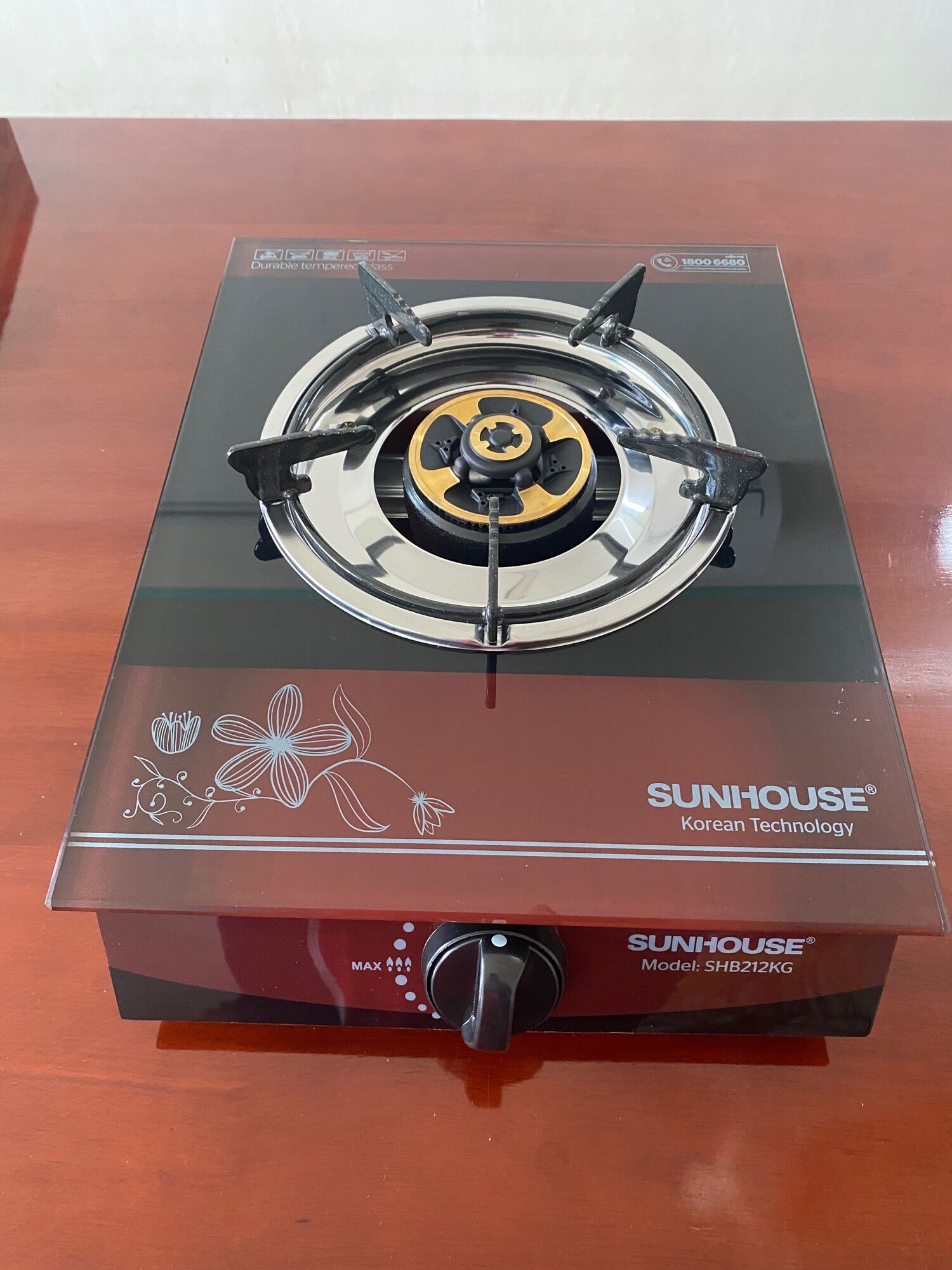 Bếp gas đơn sunhouse shb212kg