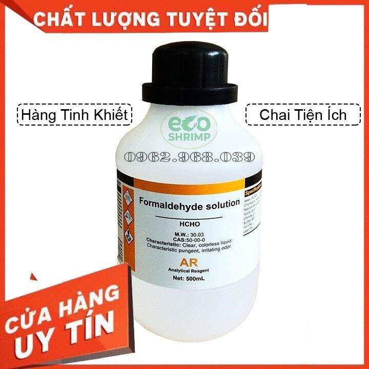 Formol Phóc Môn Tinh Khiết Dùng Phòng Thí Nghiệm Chai 500ml