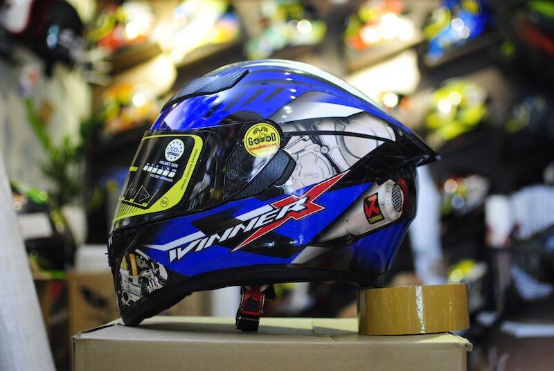 Mũ Bảo hiểm fullface Royal M138 tem Winner X