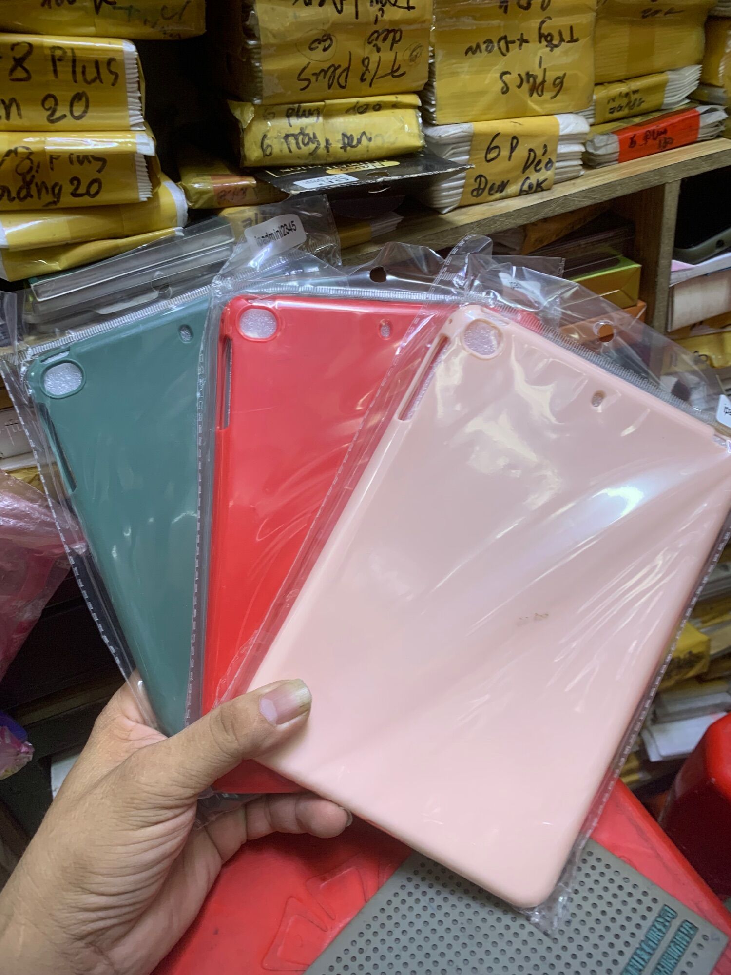 Ốp lưng ipad mini 2/3/4/5 dẻo màu