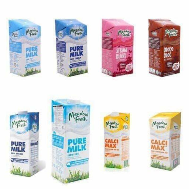 Sữa tươi Meadow Fresh thùng 24 hộp 200ml đủ vị
