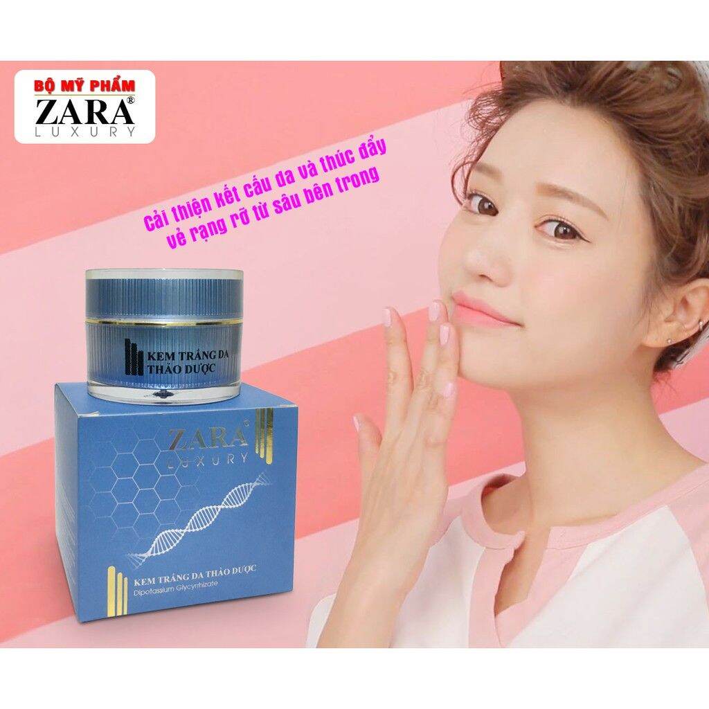 KEM DƯỠNG TRẮNG DA THẢO DƯỢC ZARA