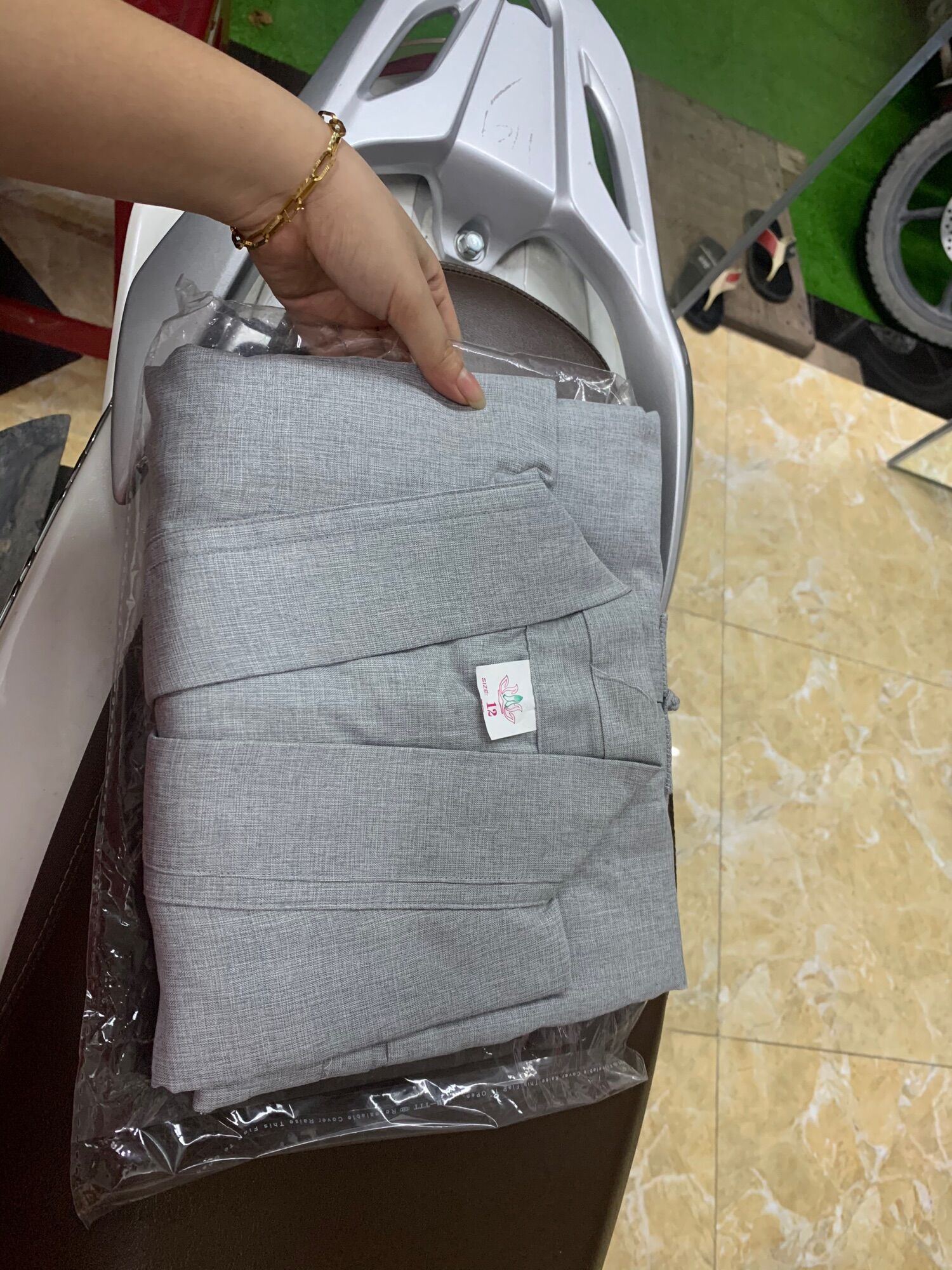La Hán thầy-áo lam#đồ chùa#đồ cúng