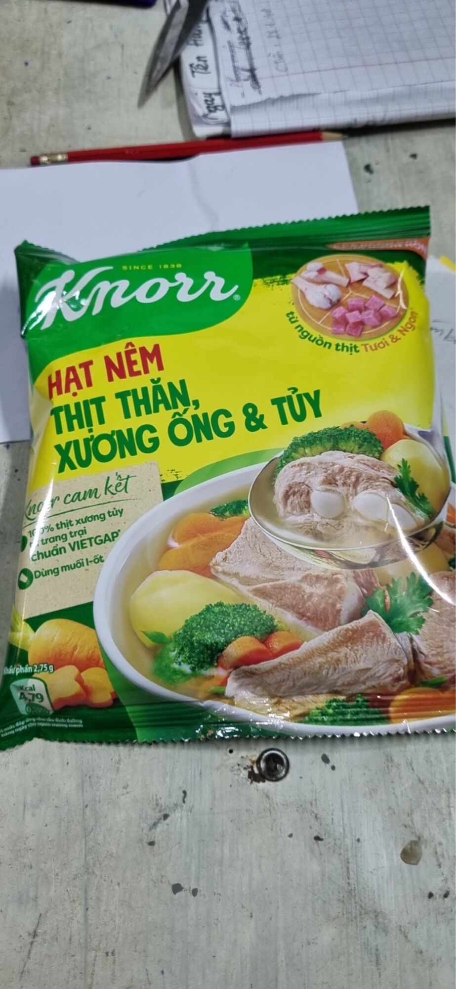 Hạt Nêm Knor 400g Hàng Có Tặng Gói Nhỏ