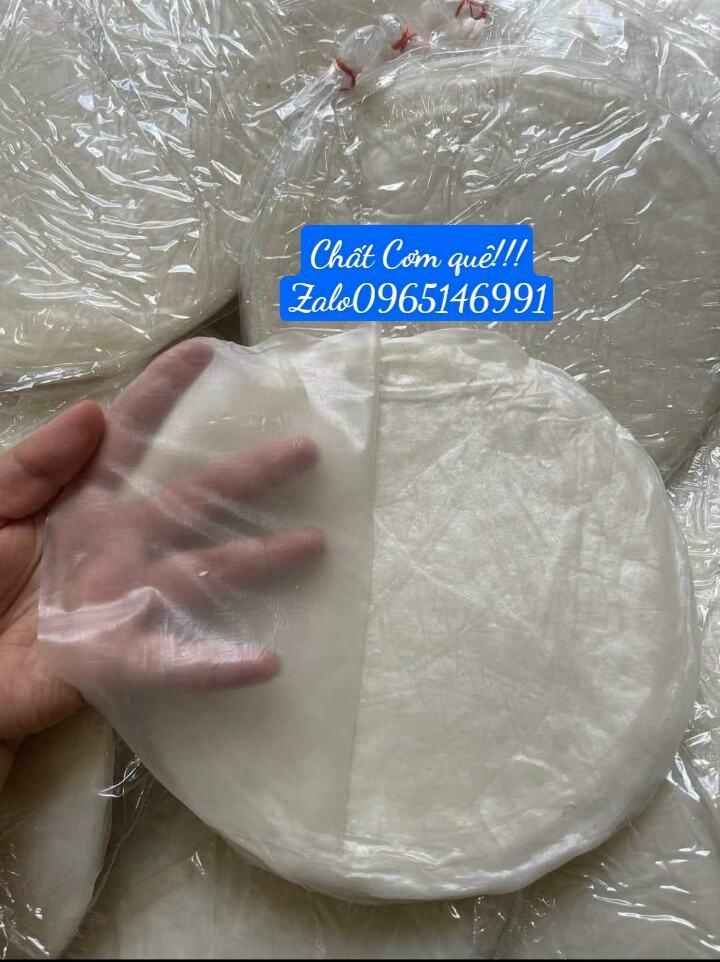 500g bánh tráng phơi sương tròn ngon 30k