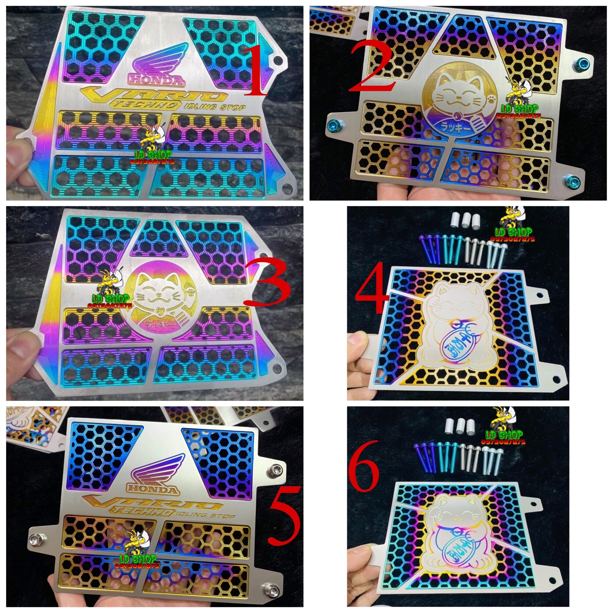 Két titan click vario