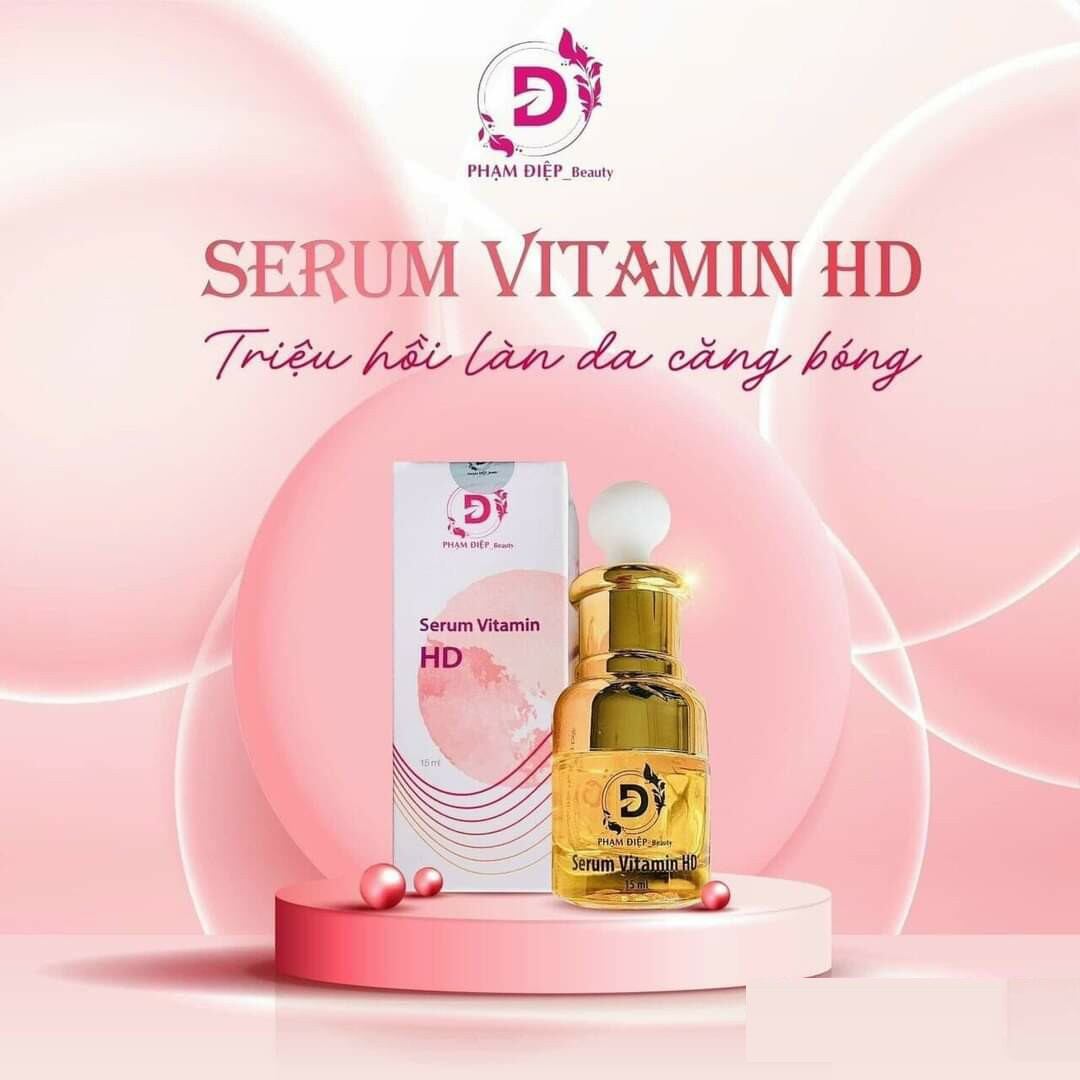 Serum vitamin hd phạm điệp giảm mụn mờ thâm ngăn lão hóa da 15ml