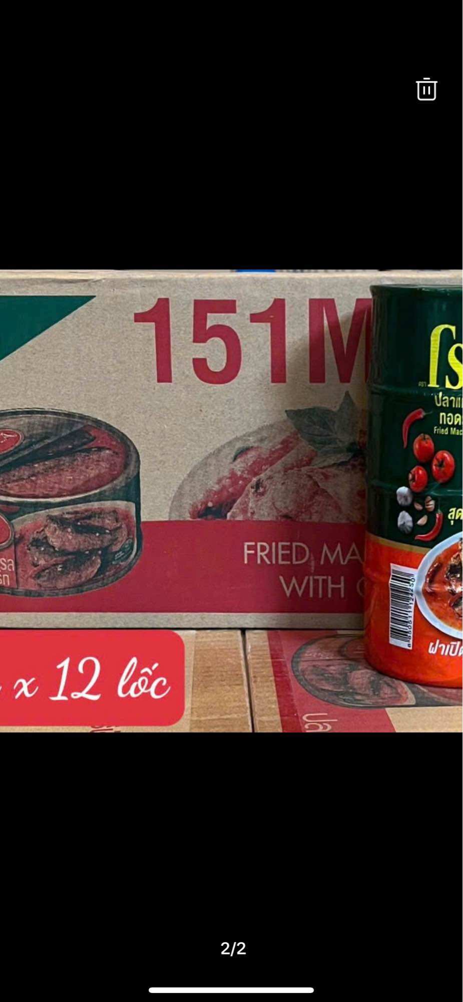 Cá thu sốt chua cay roza 1 hộp 140gr