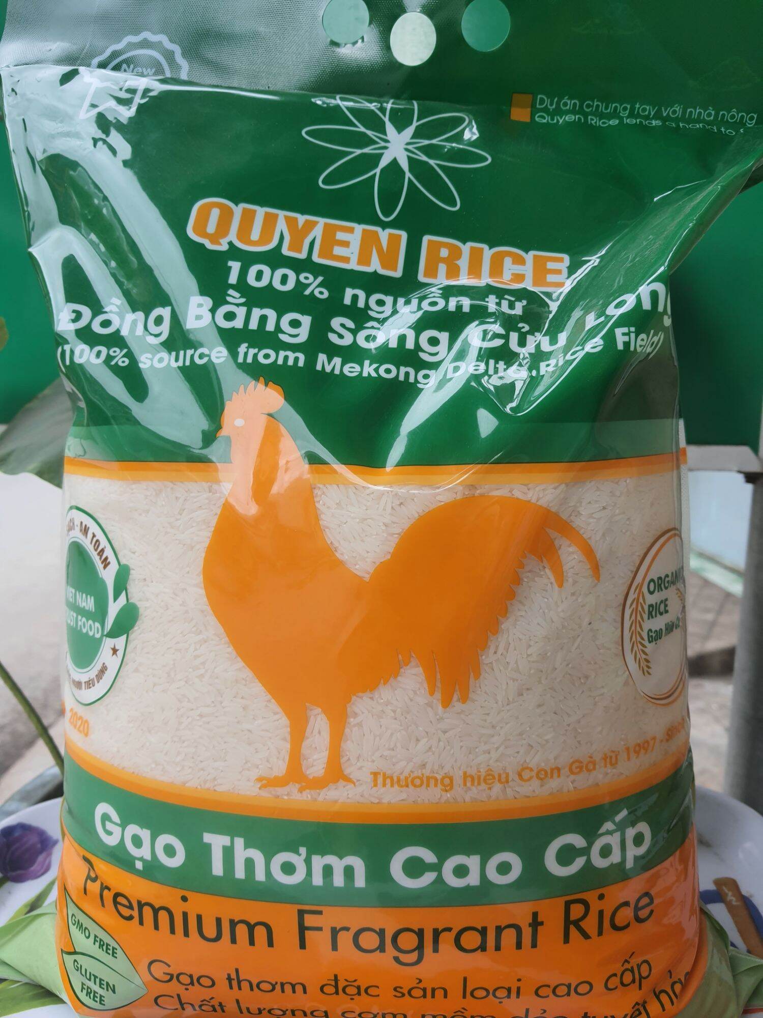 Gạo St25 Hữu Cơ 10kg