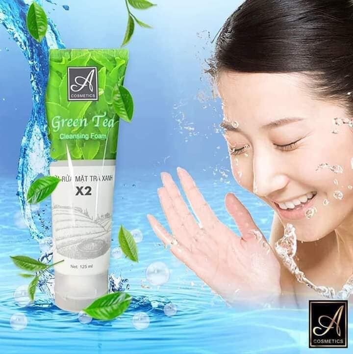 [HCM]Sữa rửa mặt trà xanh X2