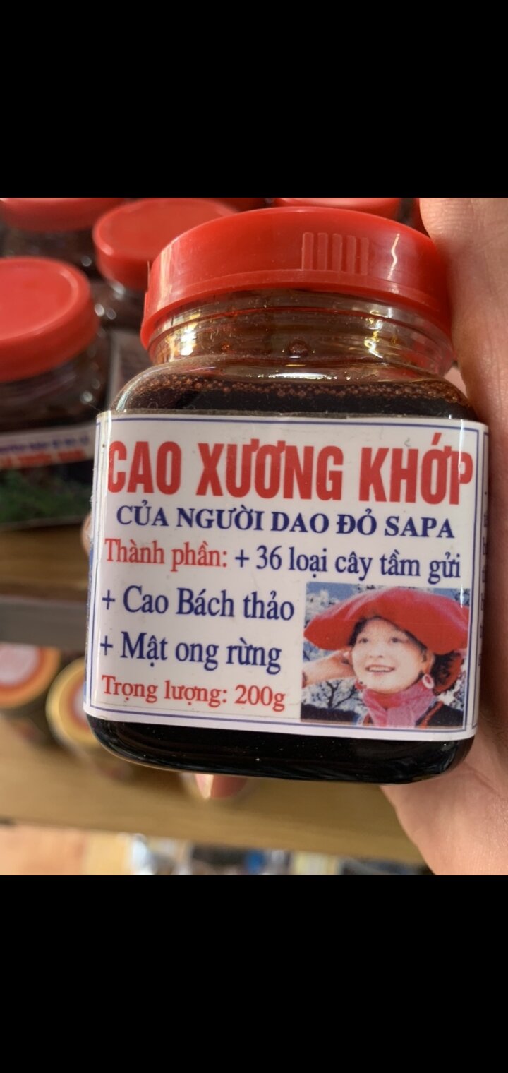Cao xương khớp của người dao đỏ Sa Pa