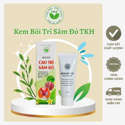 Kem bôi cao trĩ sâm đỏ trần kim huyền