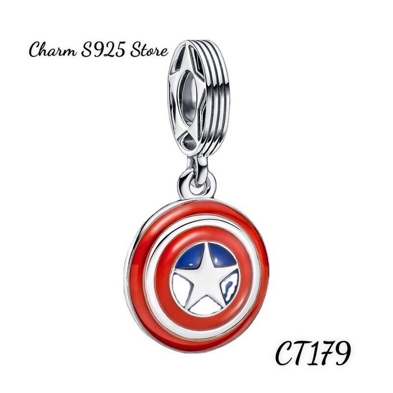 Charm treo pan ale marvel chiếc khuyên huyền thoại bạc s925