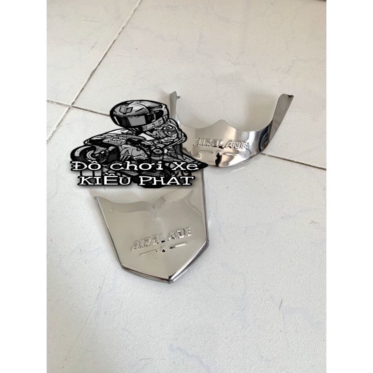 Mỏ dè airblade 2016 đến 2019 inox trước và sau