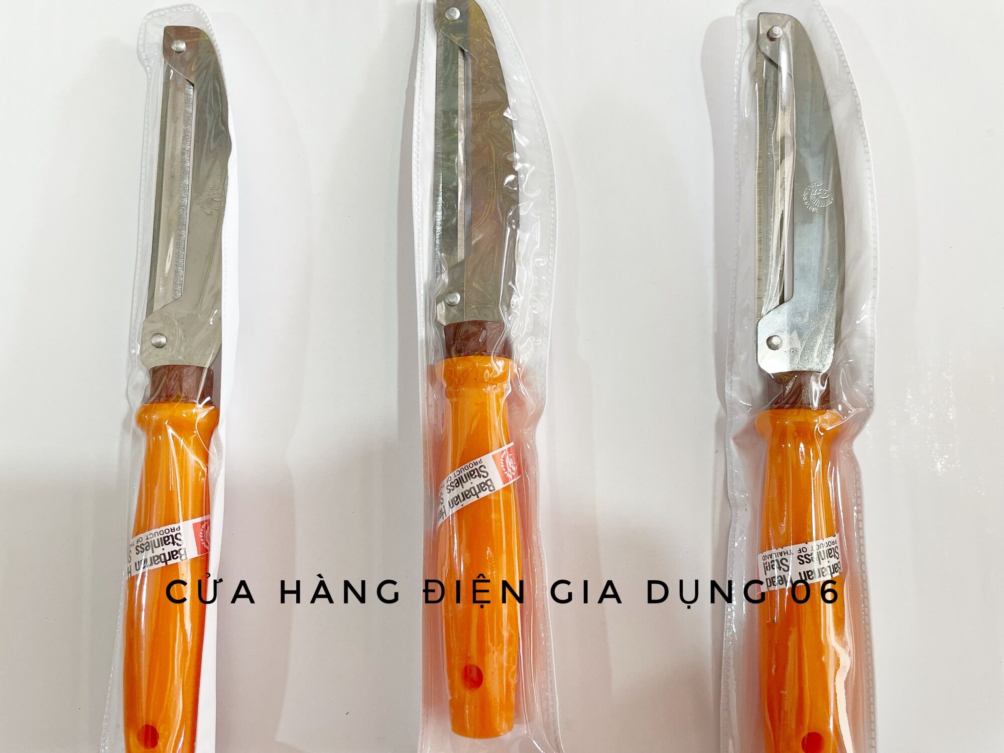Dao Bào 2 Lưỡi Cán Cam Thái Lan