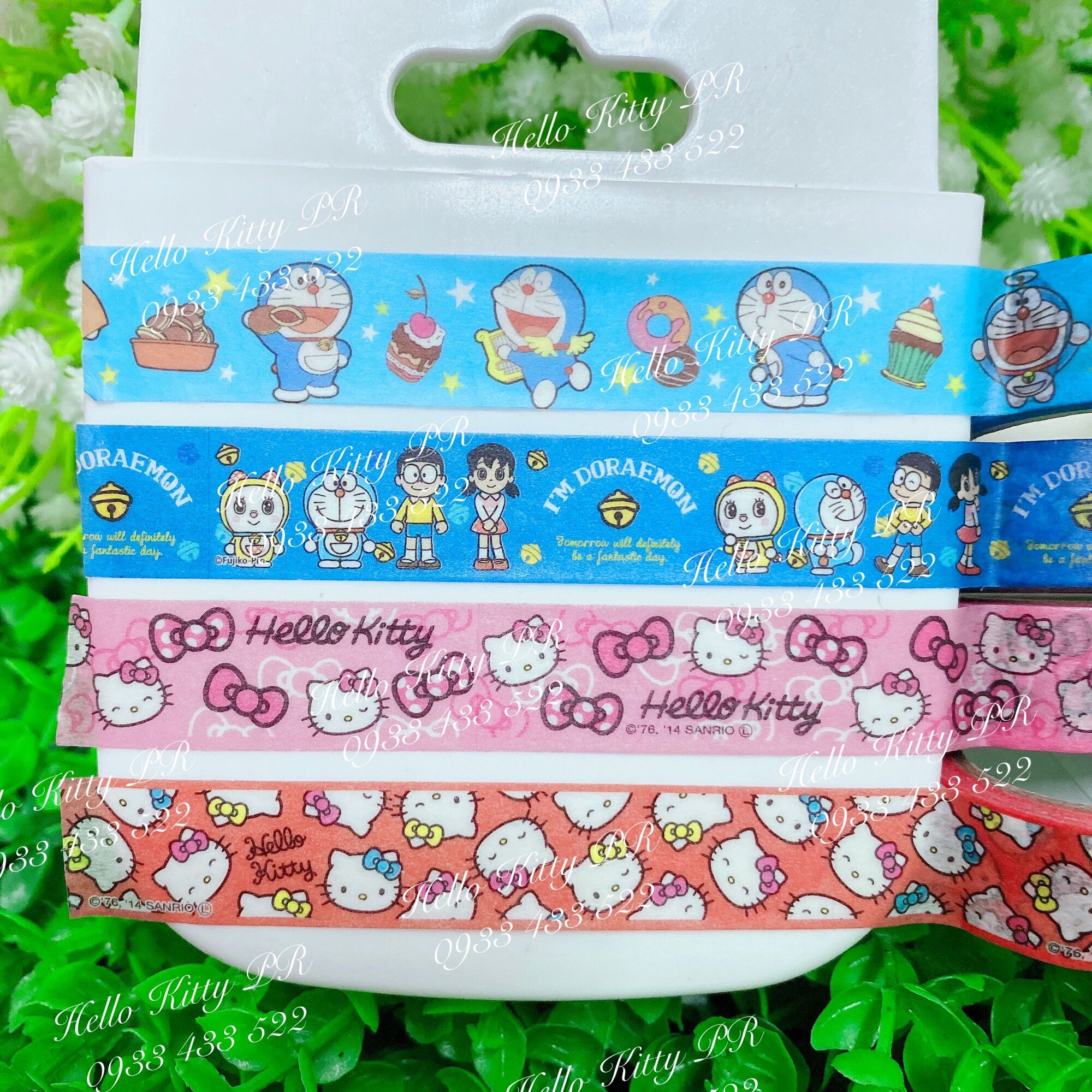 [Freeship MAX] Băng keo, băng dính mini dán trang trí Doremon - Melody - Doraemon HELLOKITY PR