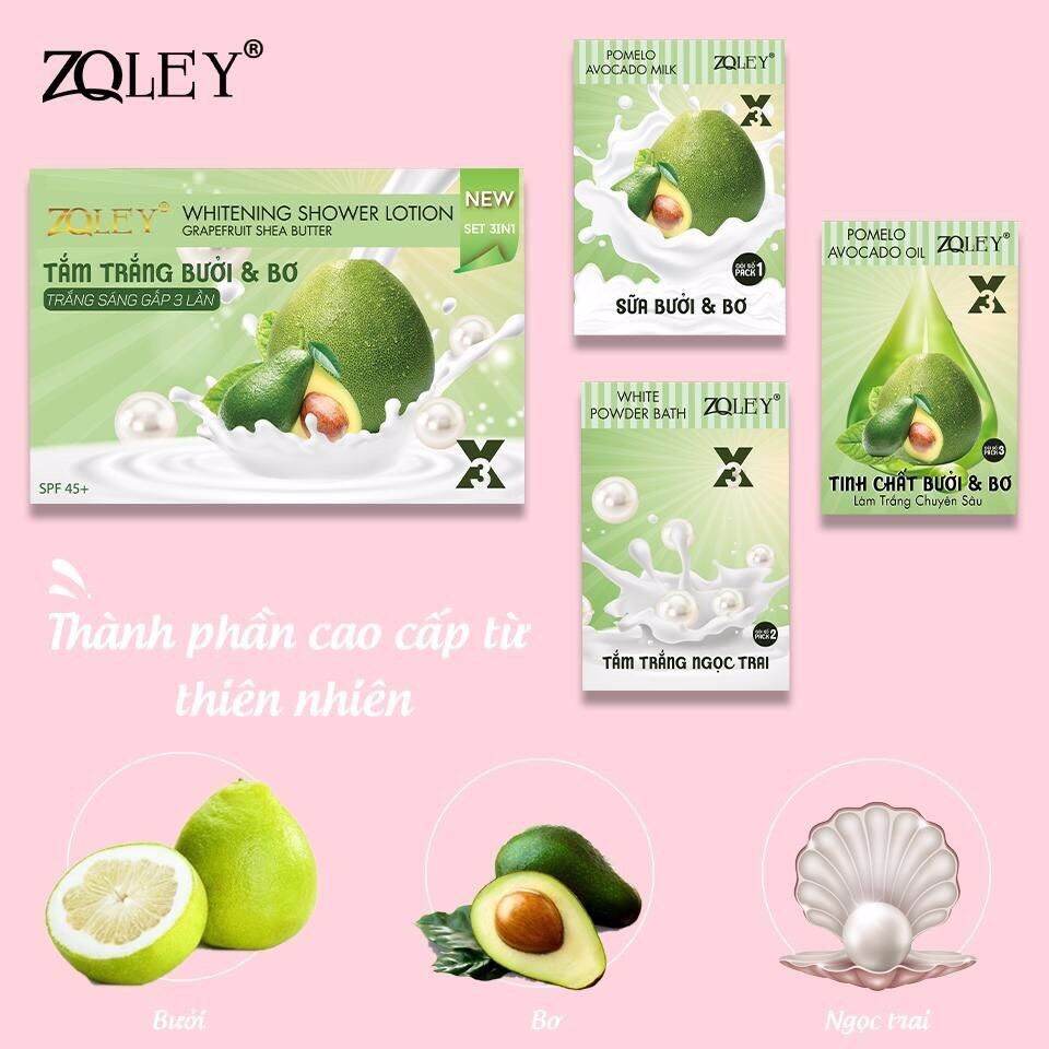 Tắm Trắng Bưởi Bơ Zoley