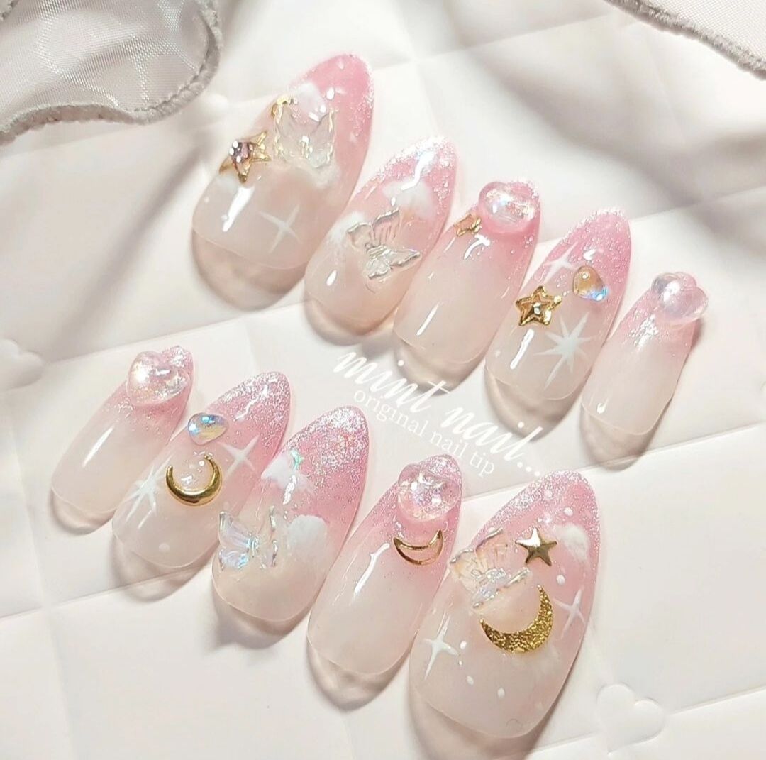 Nail box thiết kế màu ombre xinh lung linh 87