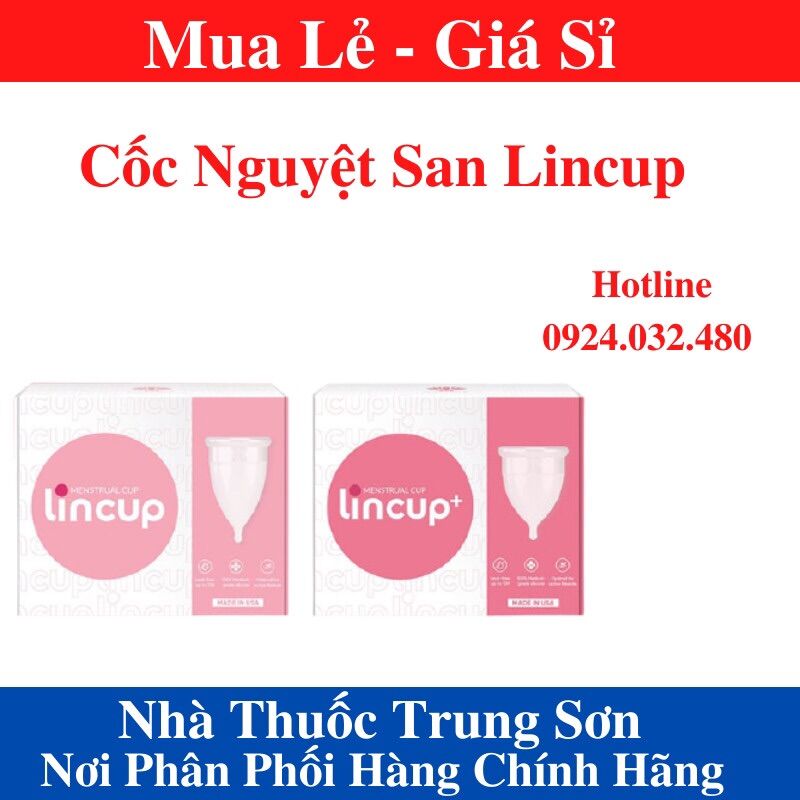 [HCM]Cốc Nguyệt San Lincup - Nhập khẩu từ Mỹ - Tặng Cốc tiệt trùng - TS002