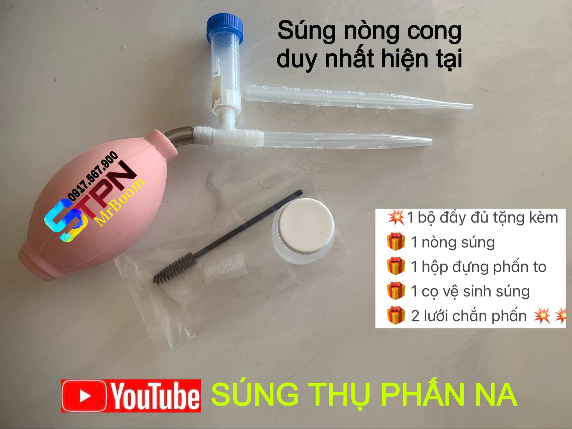 Súng thụ phấn mãng cầu