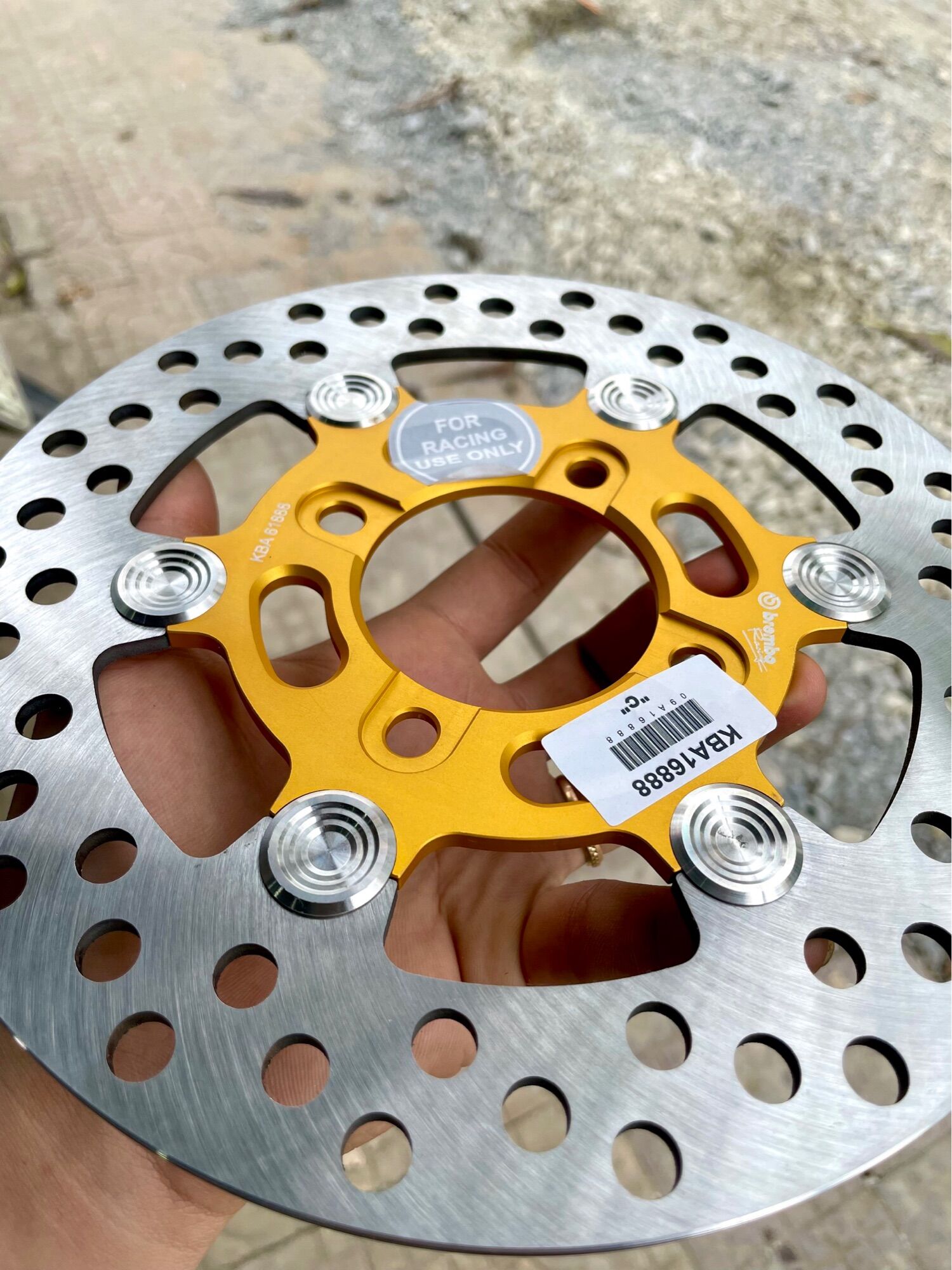 Đĩa Brembo Khoen inox 220mm