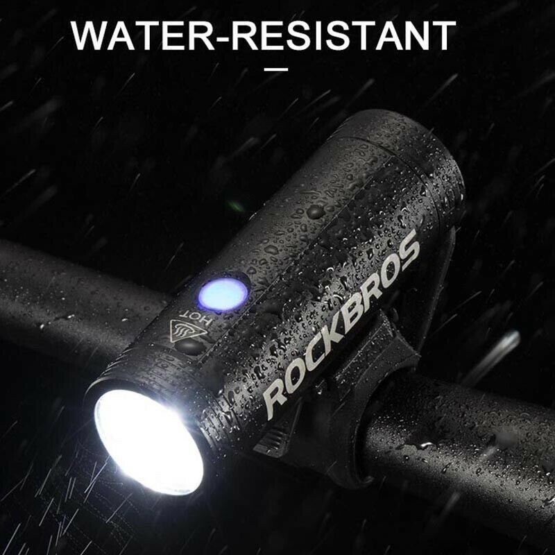 Đèn pin xe đạp siêu sáng Rockbros (R1-400) 400 Lumen
