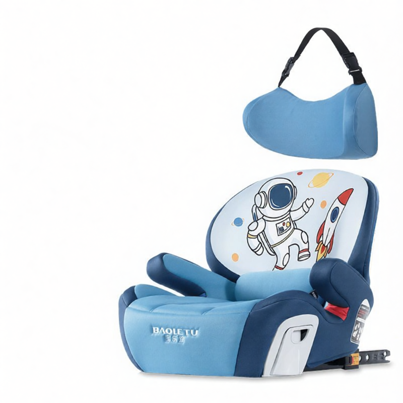 Bewell | Ghế Ô Tô Nâng Cao Di Động Cho Trẻ 3-12 Tuổi ISOFIX