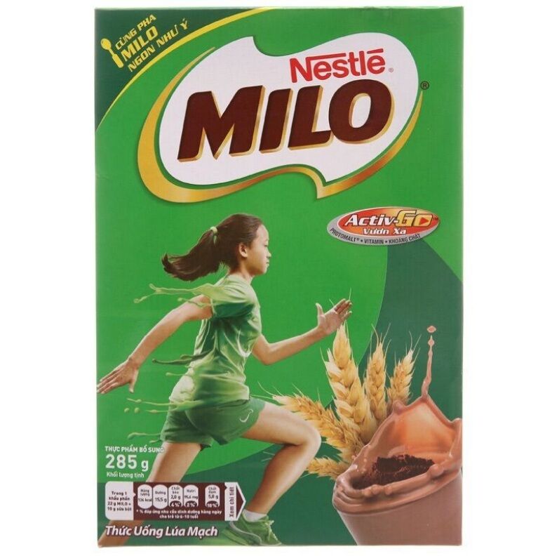 Sữa bột Milo lúa mạch 285g
