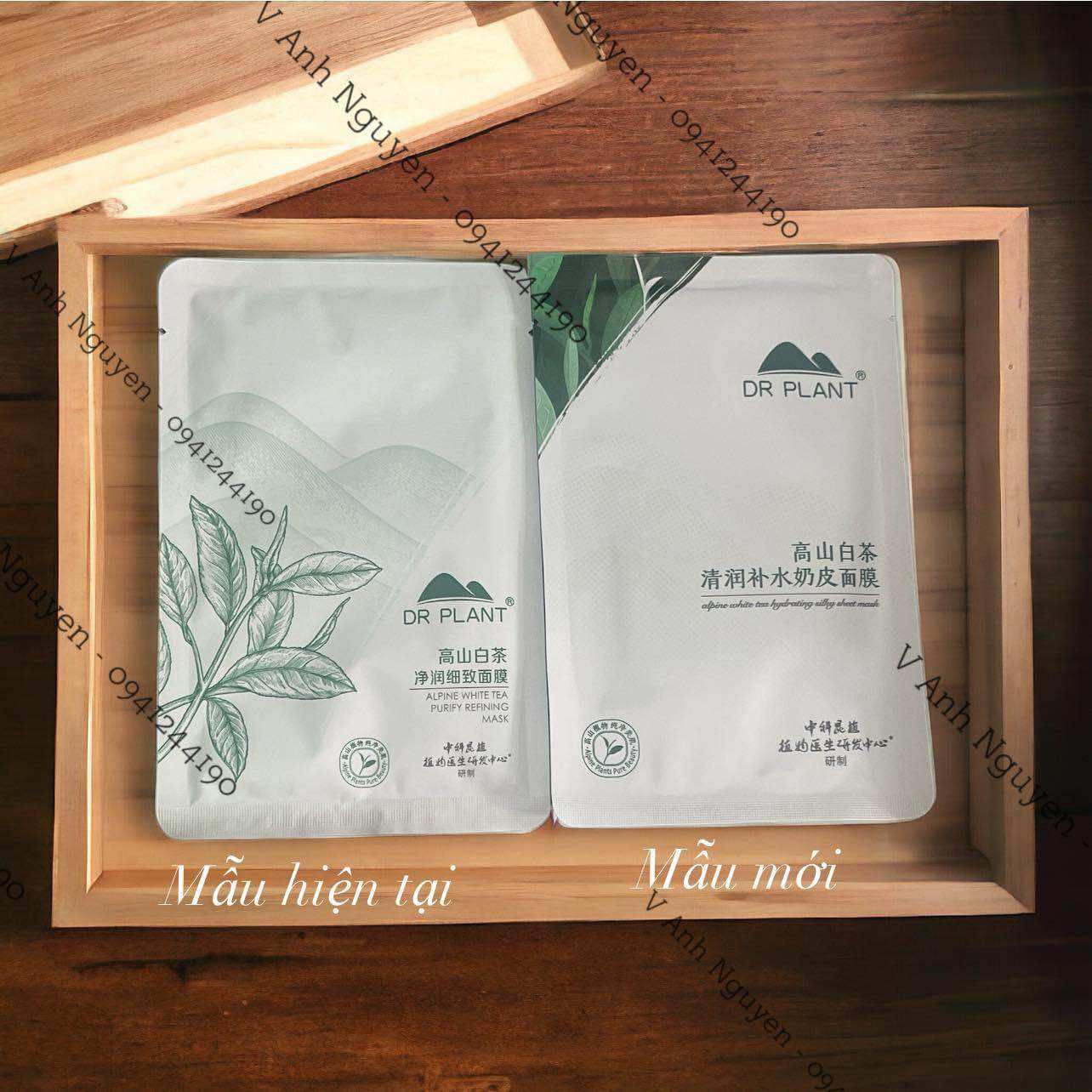 10m mặt nạ dr plant bạch trà - hàng có sẵn