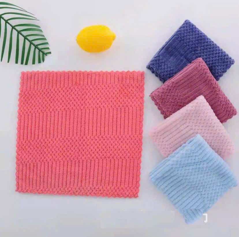 Set 5 khăn lau tay đa năng 30x30,cm