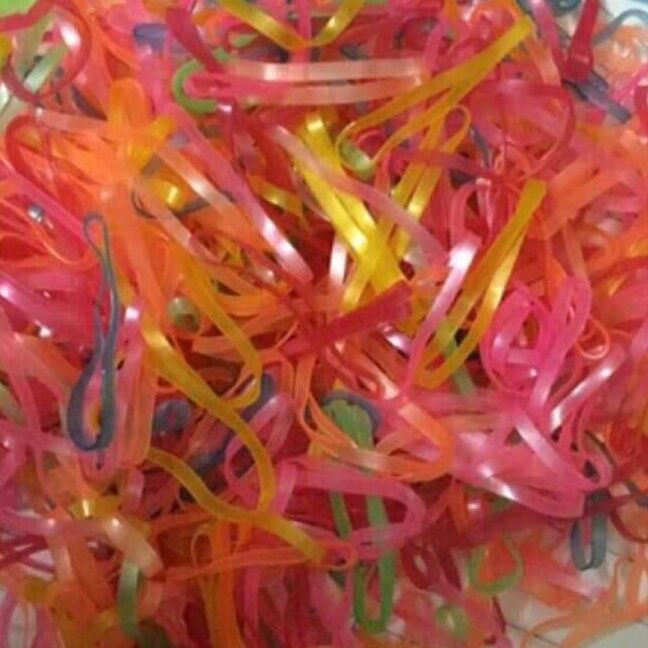 100g thun cột tóc nhiều màu cho mẹ và bé