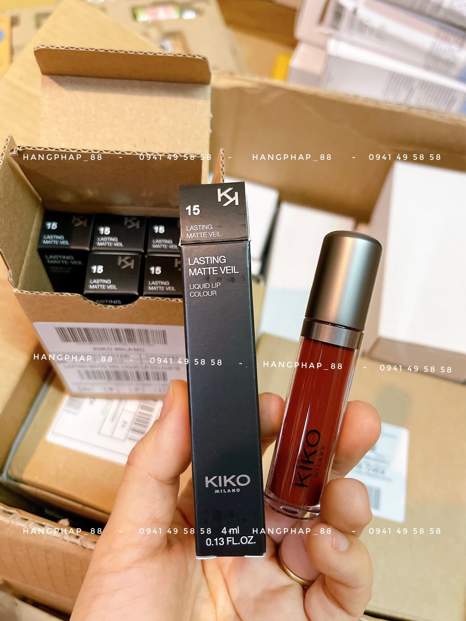 Son KiKo Lasting Matte Veil Liquid Lip Colour
