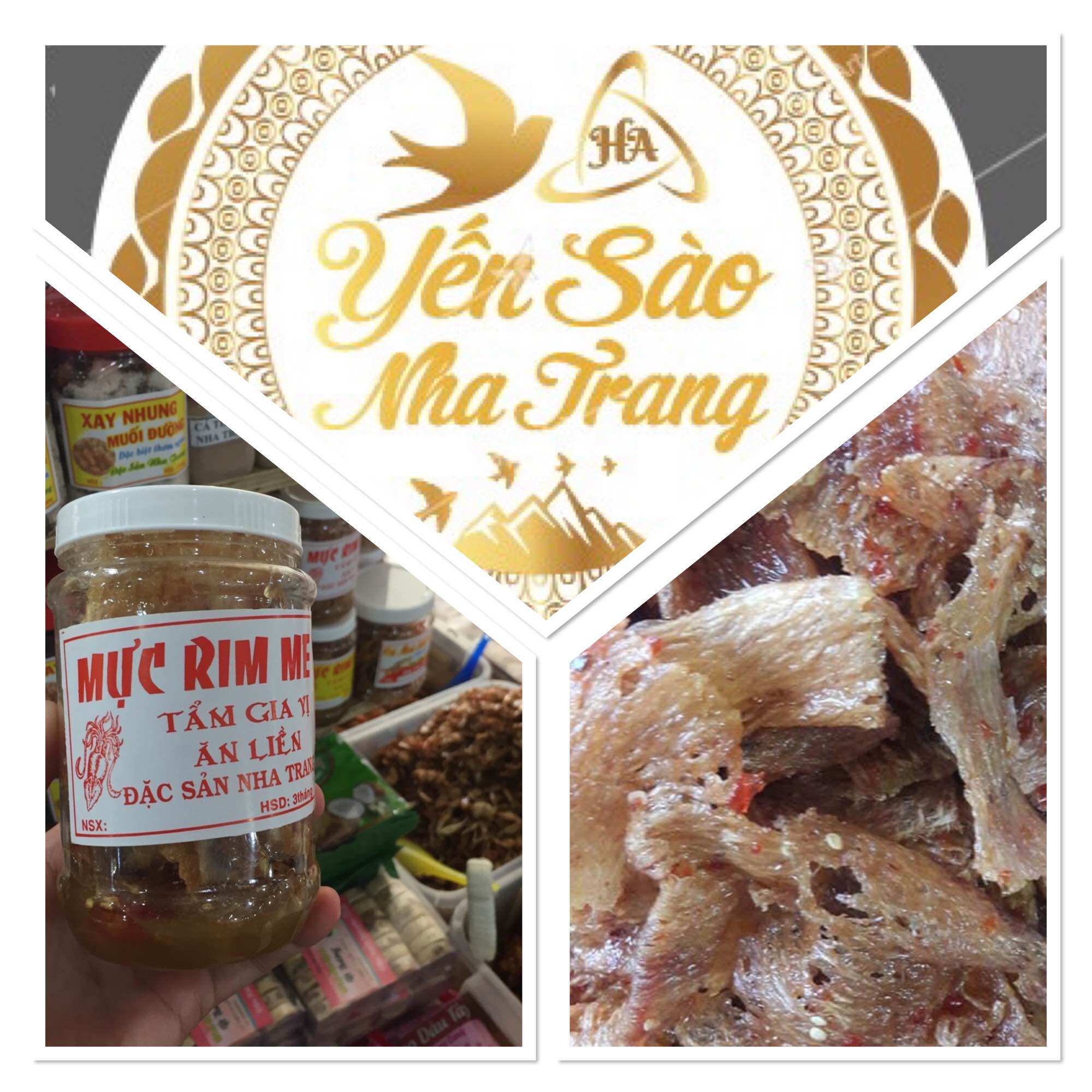 [hộp lớn 500g] mực rim me loại 1[ mực cán mỏng]