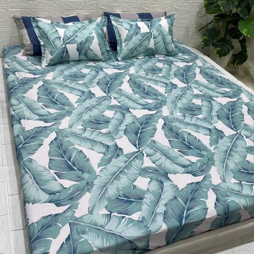 Bộ Ga gối 3 món Cotton poly bốn mùa đủ size